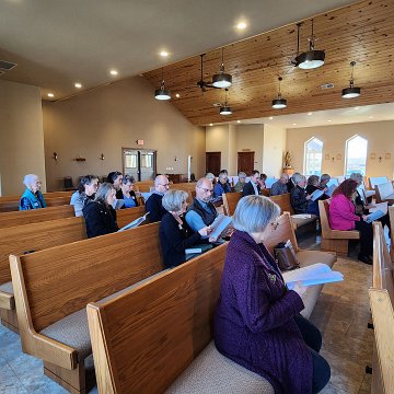 20241019 103349 NPM 4 Fall Meeting phtg Bonnie Josten Reading Session #1 Jackie Schnittgrund, accomp Barry Furze