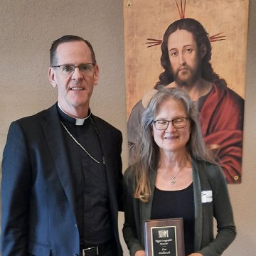 20241019 132918 NPM 4 Fall Meeting Awards phtg Carman Timmerman Sue Sedlacek, Peggy Langenfeld Memorial